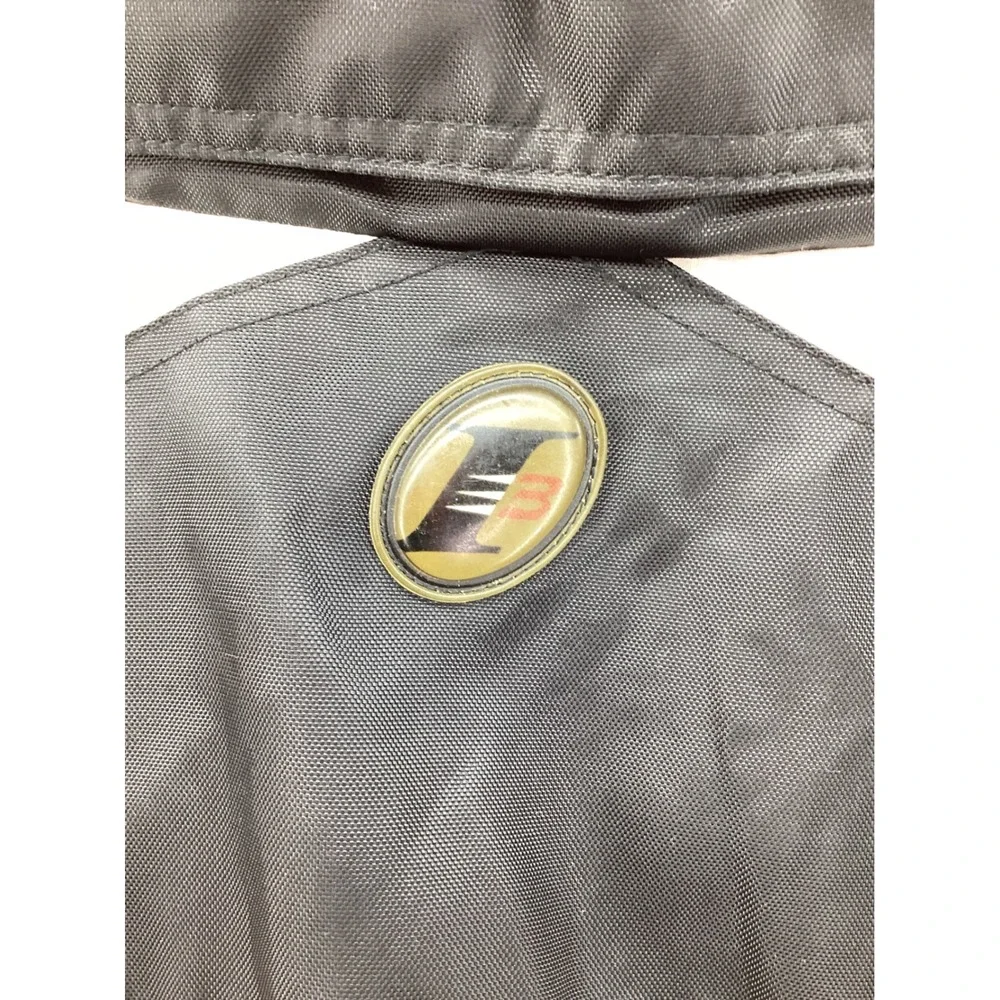 Vintage Reebok Allen Iverson I3 Windbreaker Jacket Black White Mens Large L